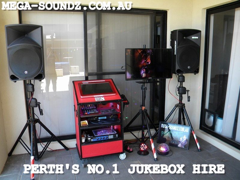 Party Hire Perth Smoke Lights Slushies Jukeboxes Karaoke Jukebox Hire